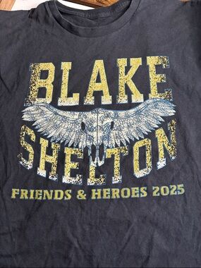 Kids Navy Graphic Tee - Friends & Heroes 2025